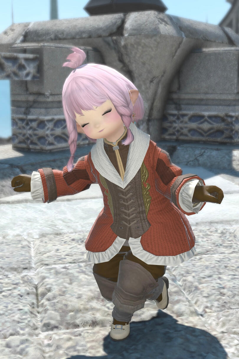 Lalabell Labell in her original outfit